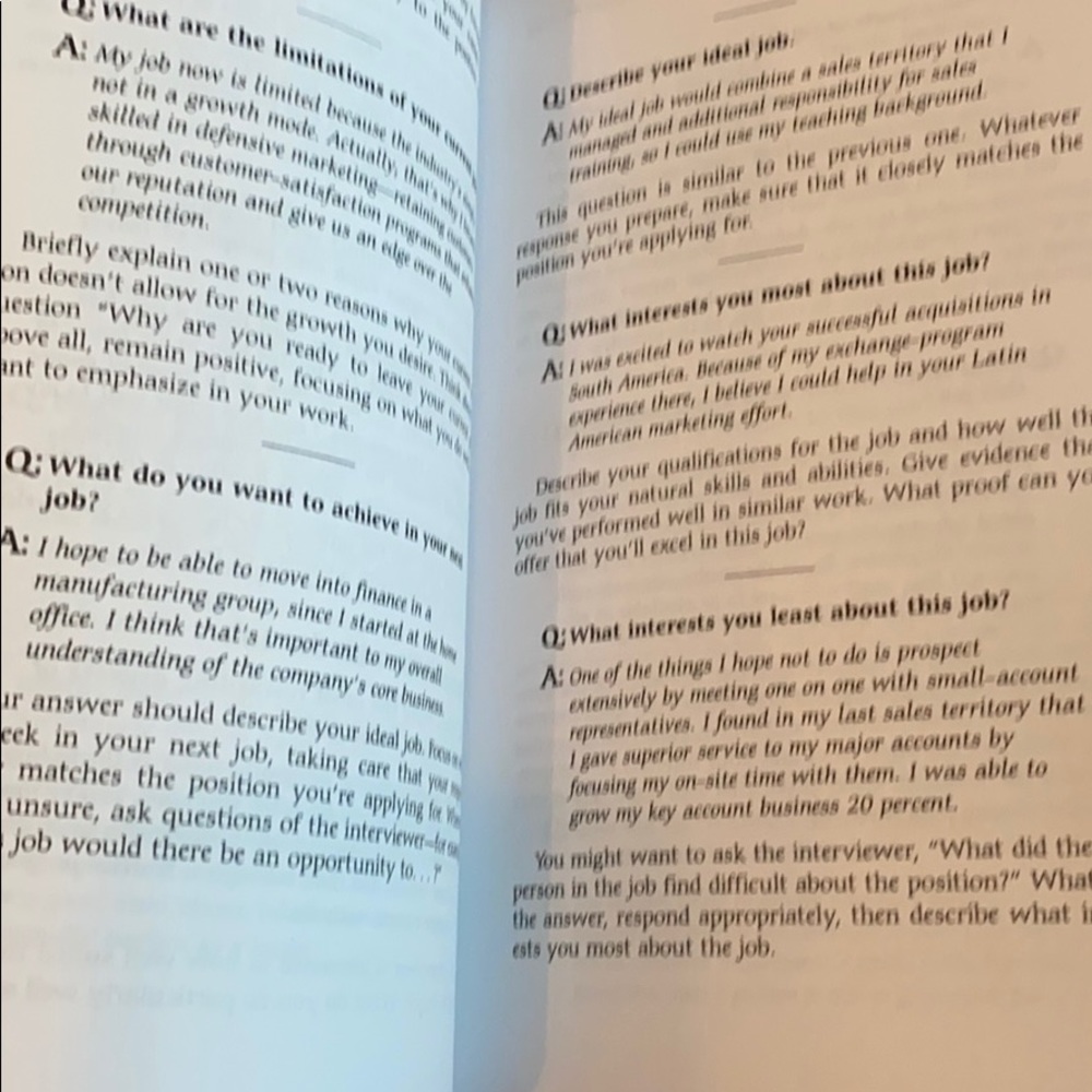 Job interview book - Picture 3 of 4